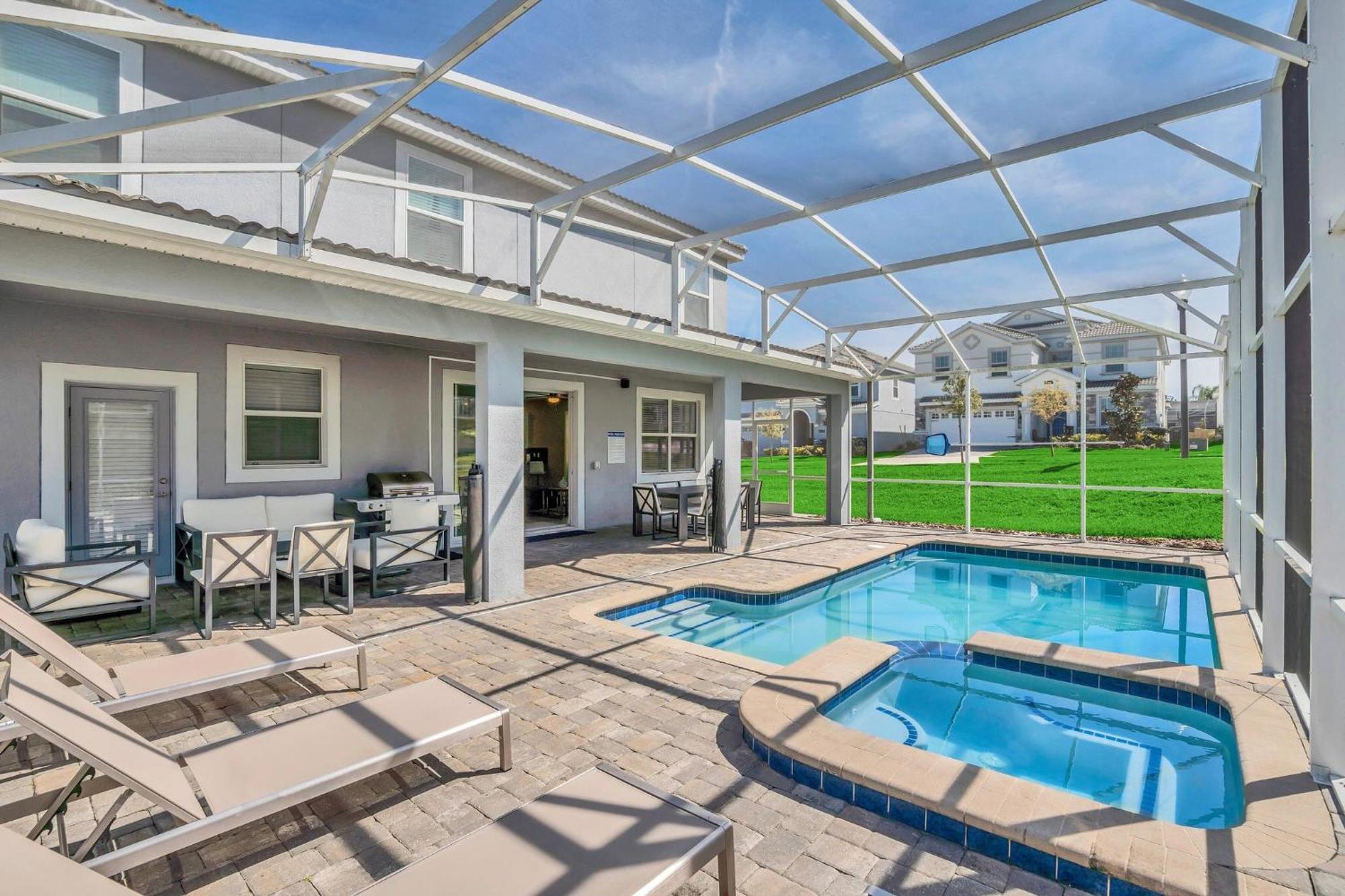 8Br Luxury - Sleeps 22 - Near Disney With Pool & Hot Tub! Davenport Exterior foto